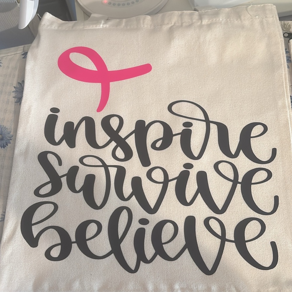 Inspire Survive Believe Tote Bag